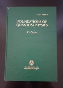 Foundations of quantum physics